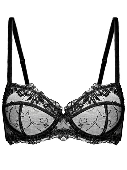 Sexy Lace Push Up Bra Wire Free Unlined Full Coverage Plus Size Women S Lingerie