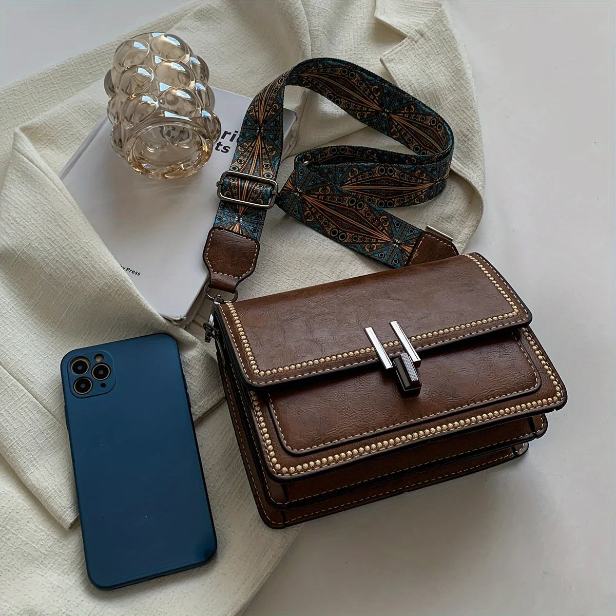 Mini Femme Messenger Leather Bags