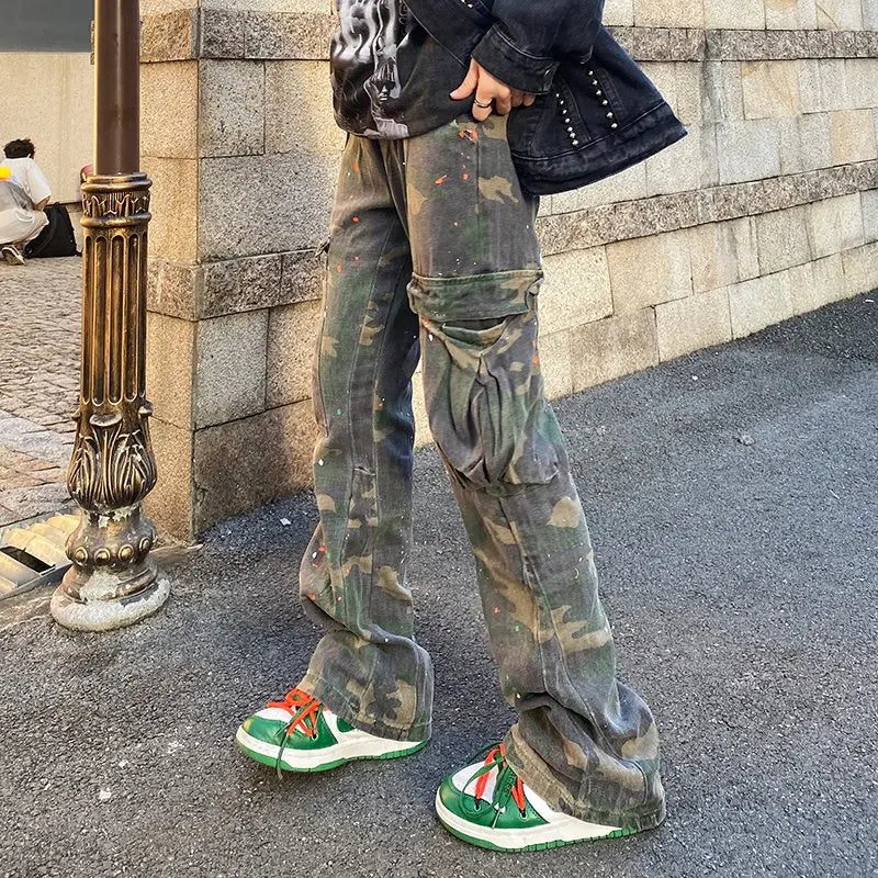 New Street Fashion Camouflage Tracksuits