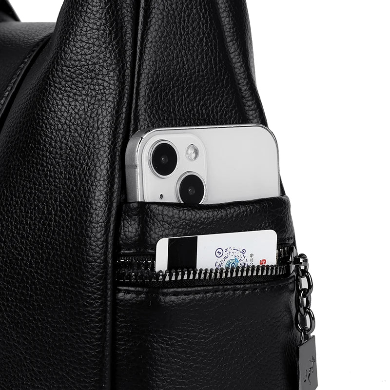 Luxury Designer Handbags For Women Large Capacity Soft Leather Shoulder Crossbody Bags High Quality Fashion