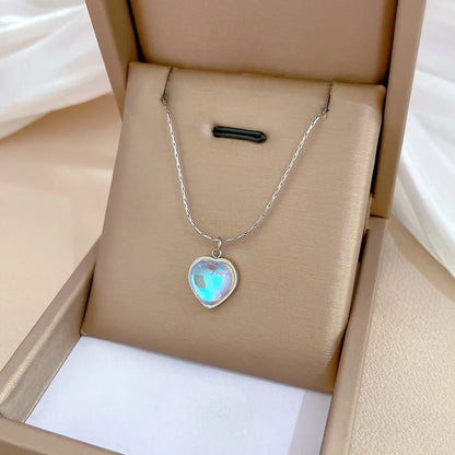 Heart Shaped All Pearl Necklace