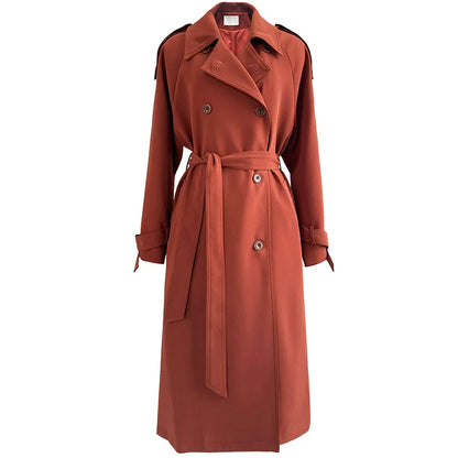 Women Vintage Windbraker Trench Coats