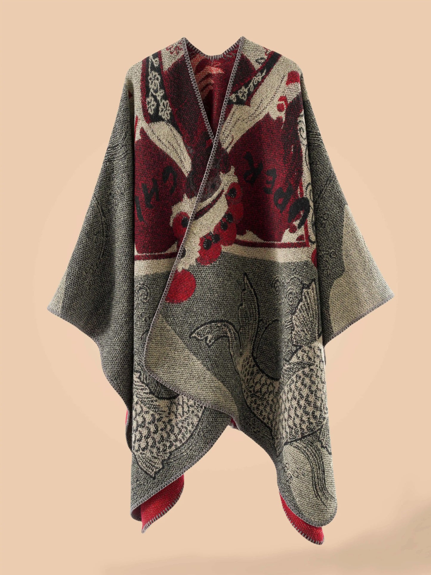 Women Warmy Oversized Blanket Cardigans