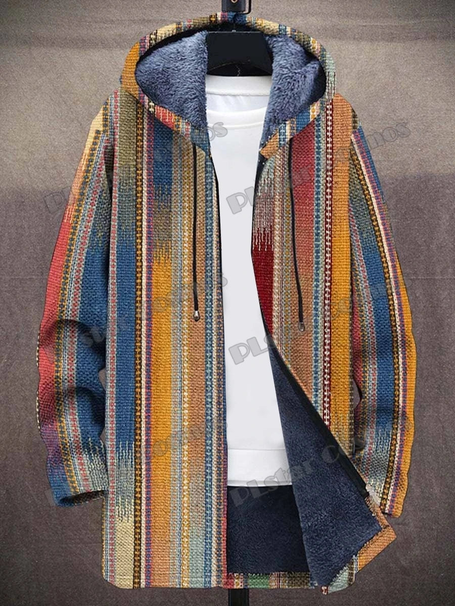 Abstract Art Cat Pattern Knit Pullover 3d Printed Winter Sweater For Unisex Casual Style