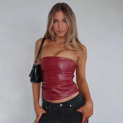 Clubwear Icon: Backless Spaghetti-Strap Crop Tank