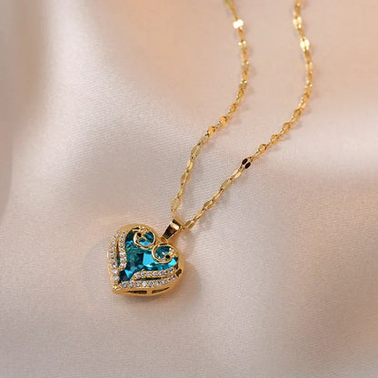 Heart Shaped All Pearl Necklace