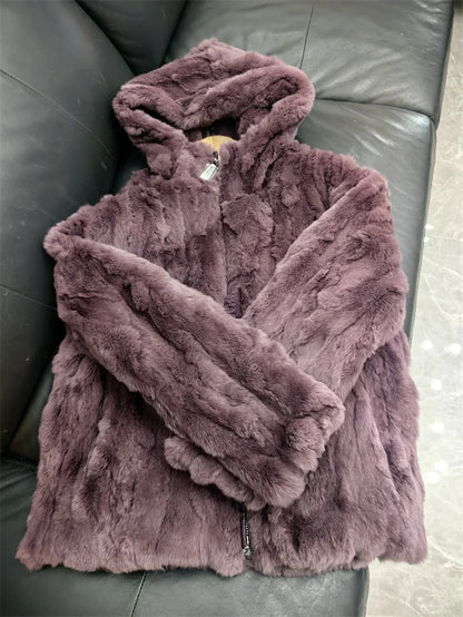 Furry Inside Hooded Jackets