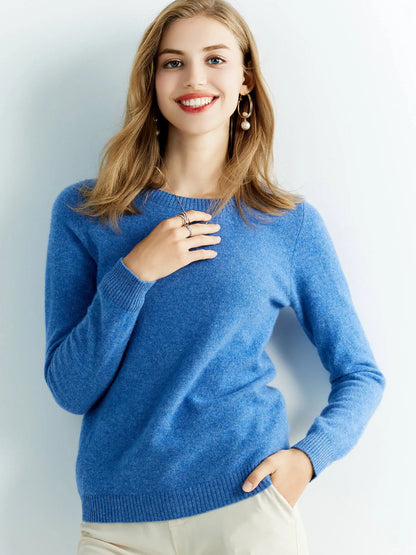 2025 New Thick Cashmere Sweater Women S Autumn Winter Knitted Pullover Tricot Jumper