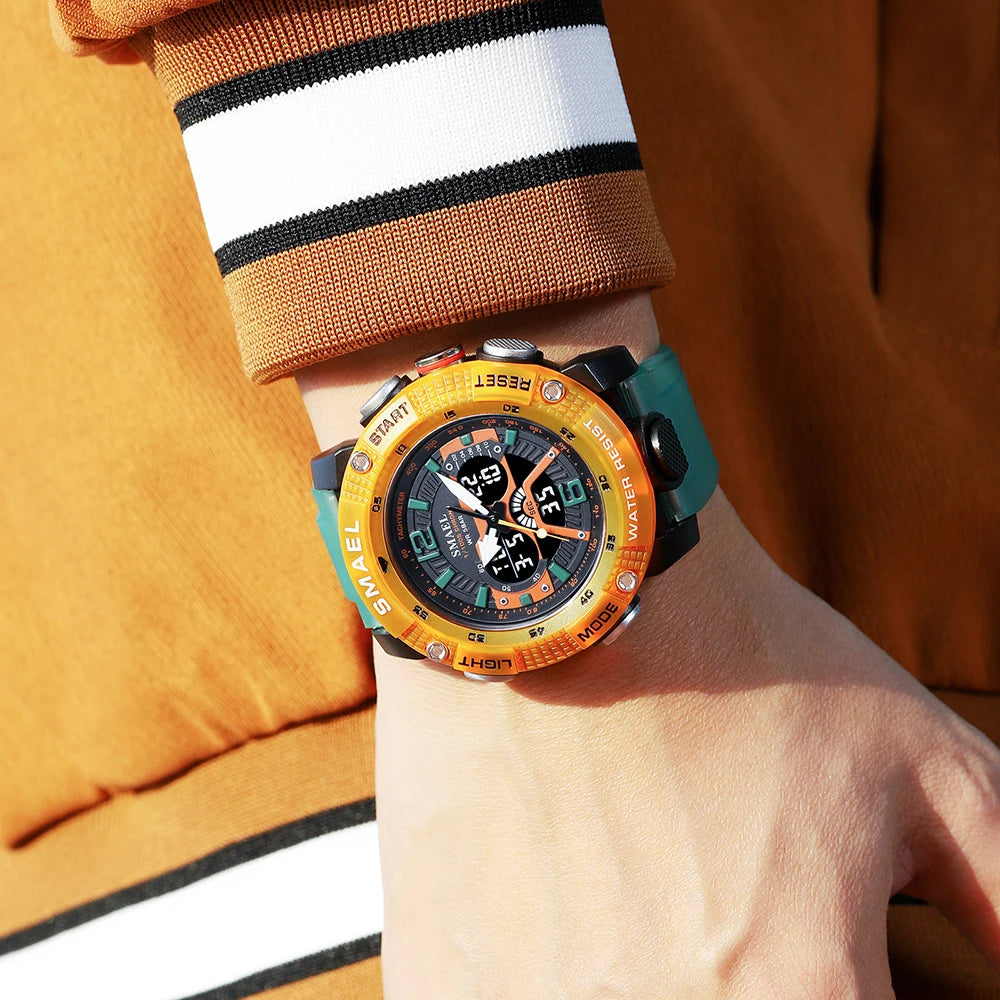 Mens Strong Structure Waterproof Analog Watches