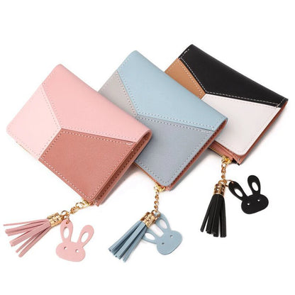 Women Fold Over Pu Leather Long Leather Wallets