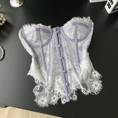 Artisanal Trend: Embroidered Sleeveless Crop Top