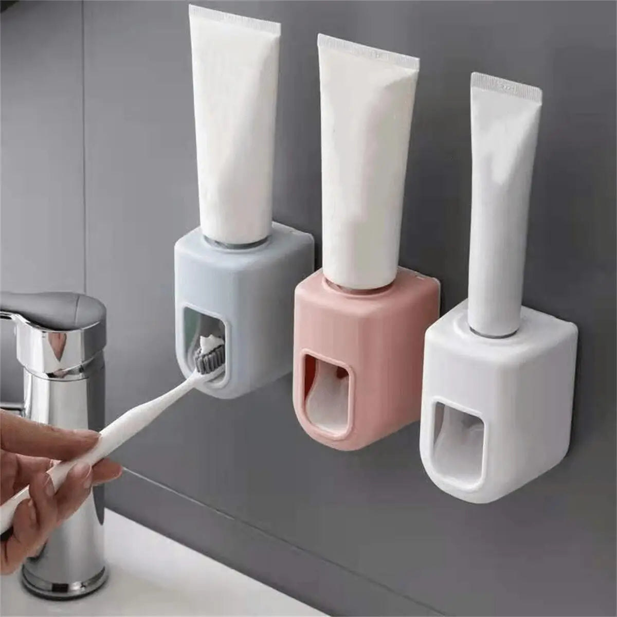 Wall Mount Automatic Toothpaste Dispenser