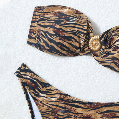 Strapless Sexy Women Wrap Bandage Bikinis