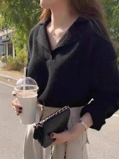 Super Thick Warm Oversized Knitted Women Sweaters