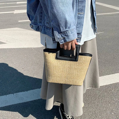 Large Straw Beach Bags