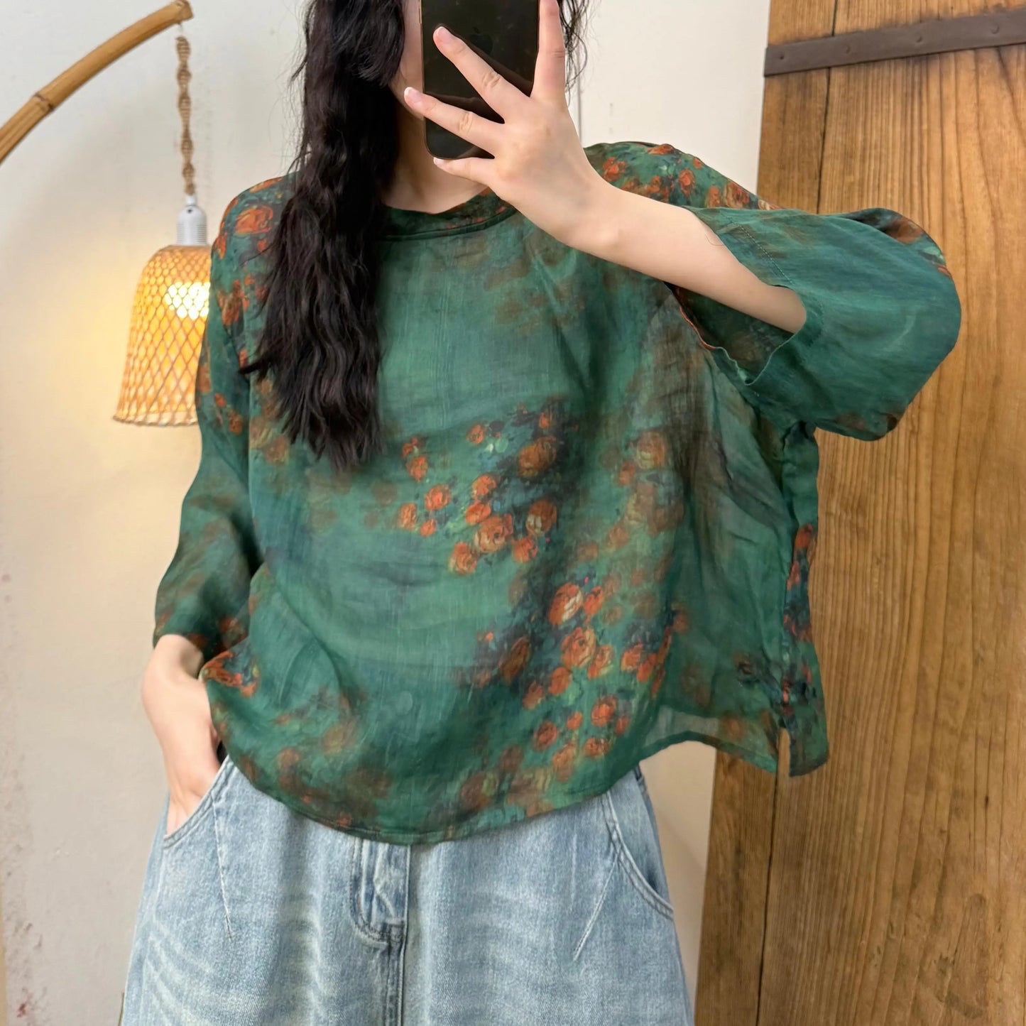 Spring Style Casual O Neck Sweaters Vintage Loose Style