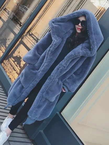 New Hooded Fluffy Coats