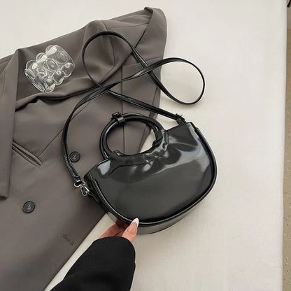 New Fashion Womens Round Ring Handle Handbags