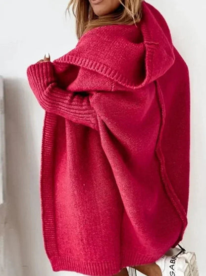 Urban Lounge: The Signature Hooded Longline Knit