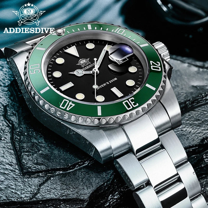 Mens Strong Appearance Stainless Steel Waterproof Watches