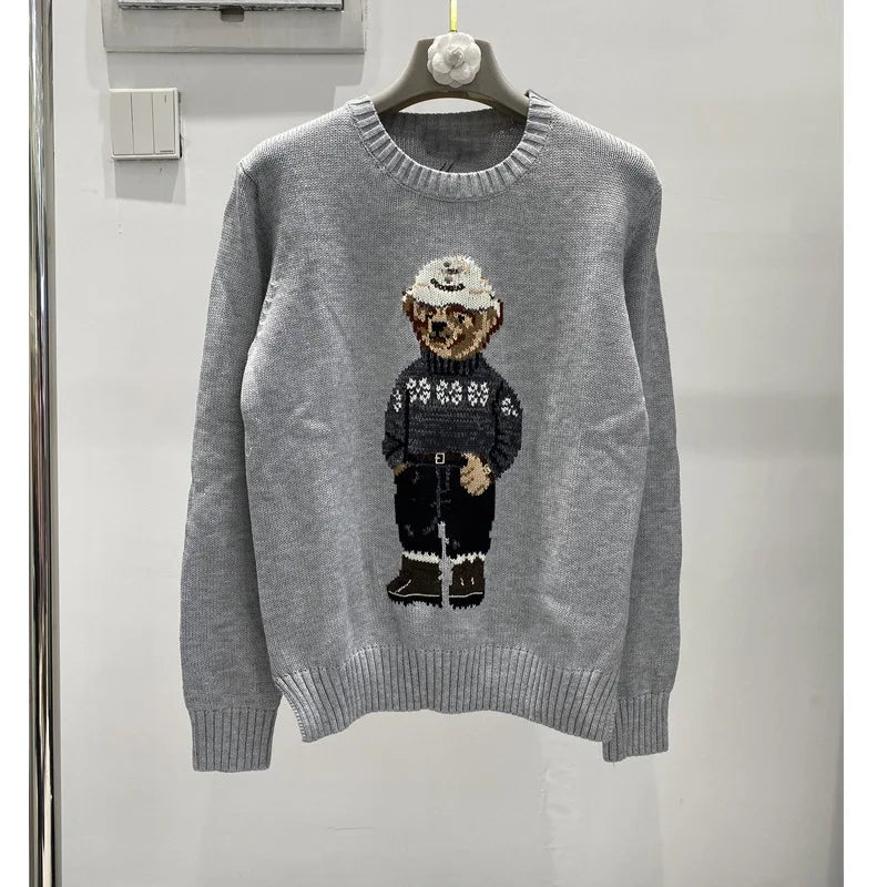 Womens Sweety Bear Cartoony Sweater