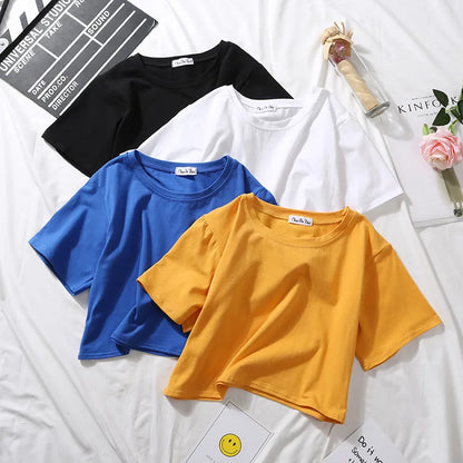 Casual Sport Sleeveless T Shirt For Women 2025 Summer Loose Fit Cropped Fitness Top Polyester Crew Neck With Decoration