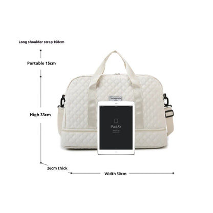 Big Belted Large Capacity Elegant Handbags