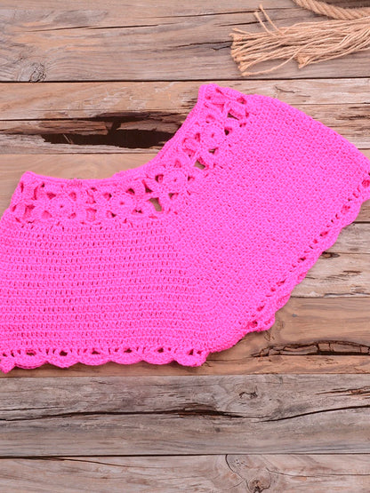 Womens Crochet Micro Brazilian Bikini Tops