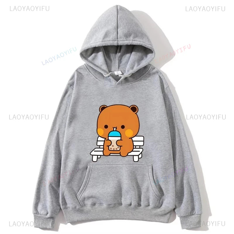 Japanese Style Cute Bear Teen Girl Hoodies