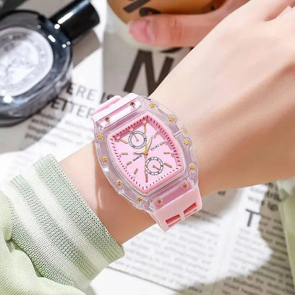 Silicone Strap Casual Mens Analog Watches