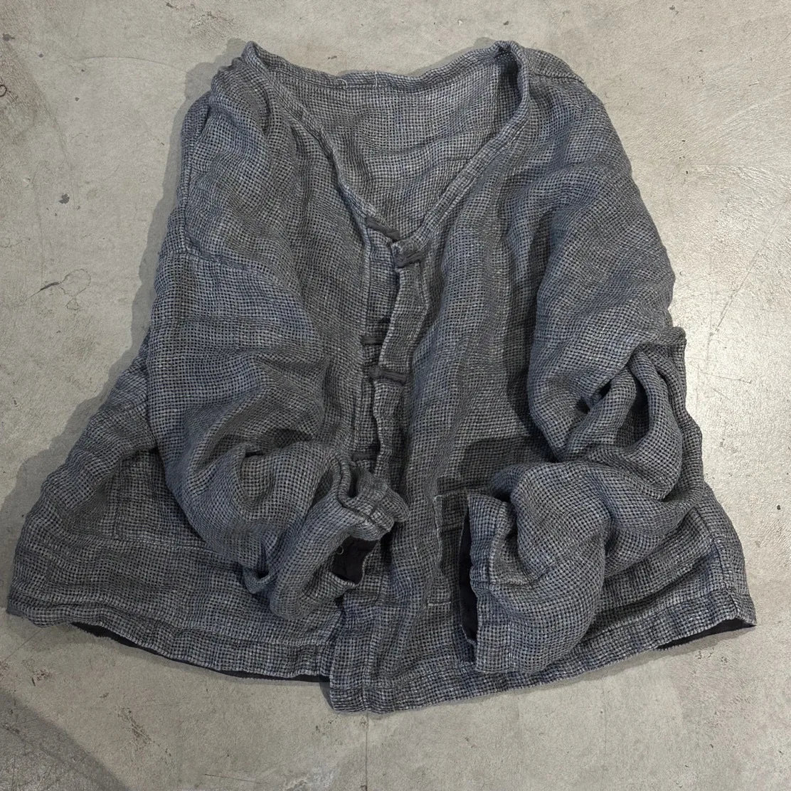 Vintage V-Neck Knit Cardigan Jacket for Women – Autumn Winter 2025