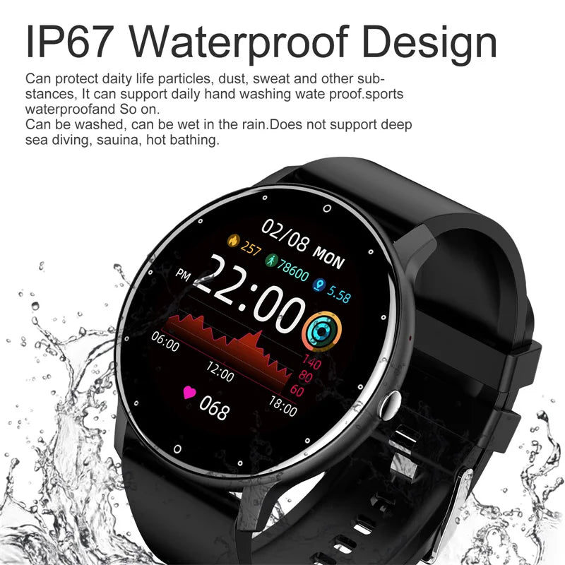 New Bluetooth Call Full Touch Screen Ios Android Smartwatches