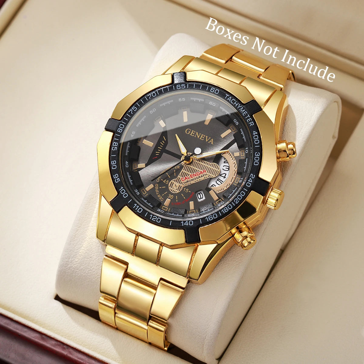 Luxury Quartz Big Face Mens Watches