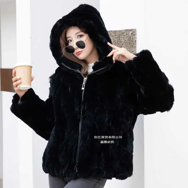 Furry Inside Hooded Jackets