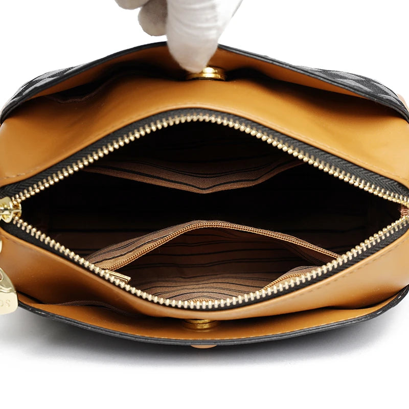 Womens Soft Single Handle Shoulder Bags