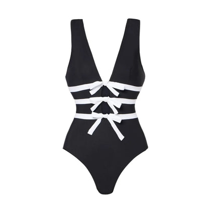 Pure Elegant New One Piece Monokini Bathingsuit