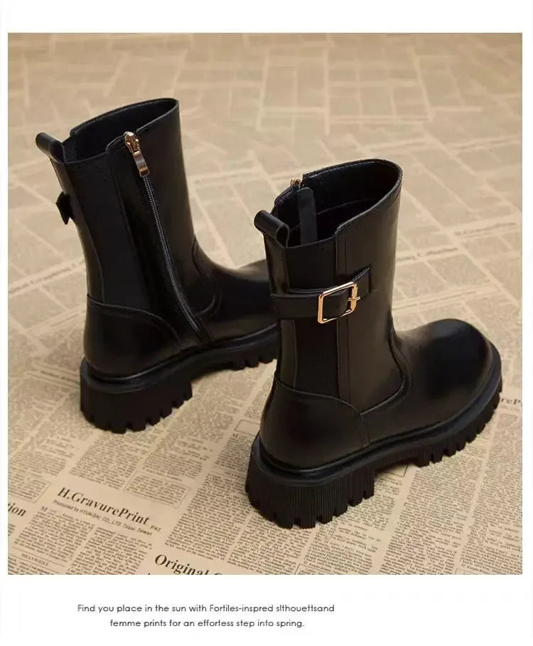 Womens Thick Sole Soft Casual Shoes Boots