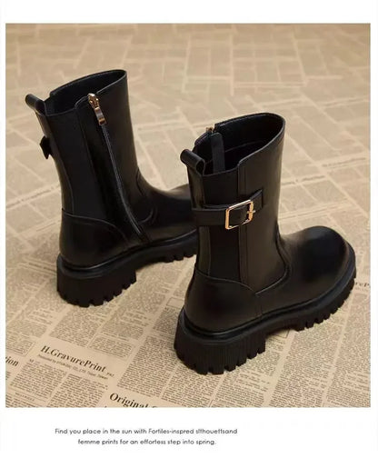 Womens Thick Sole Soft Casual Shoes Boots