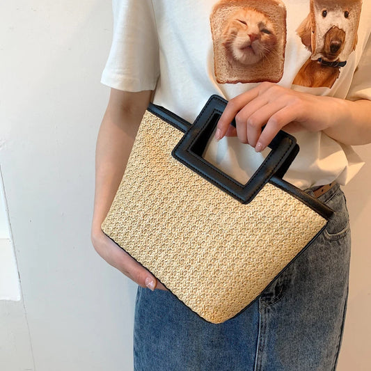 Large Straw Beach Bags