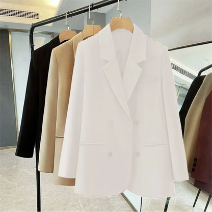 Office Fashion Open Stitch Thin Blazers