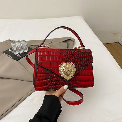 Women Small Stone Pattern Crossbody Bags