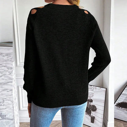 Womens Warm Hollow Out Sweaters