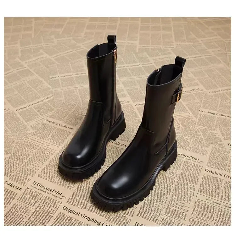 Womens Thick Sole Soft Casual Shoes Boots