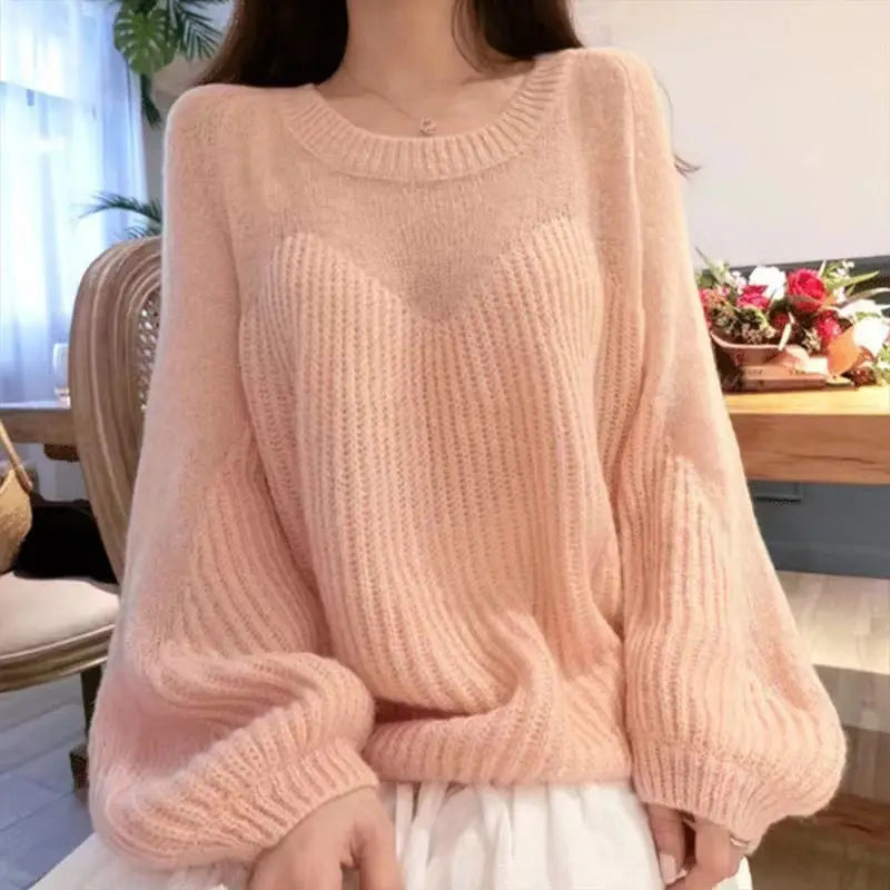 Women Knee Length Oversized Long Knitted Sweaters