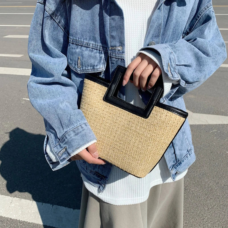 Large Straw Beach Bags