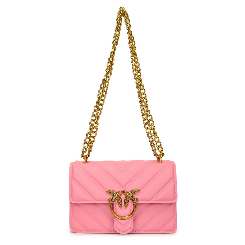 Women Elegant Magnetic Buckle Handbags