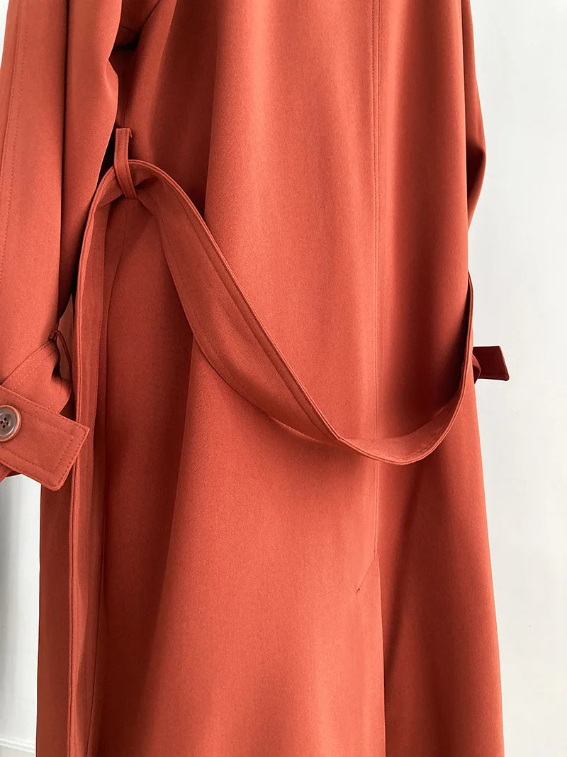 Women Vintage Windbraker Trench Coats