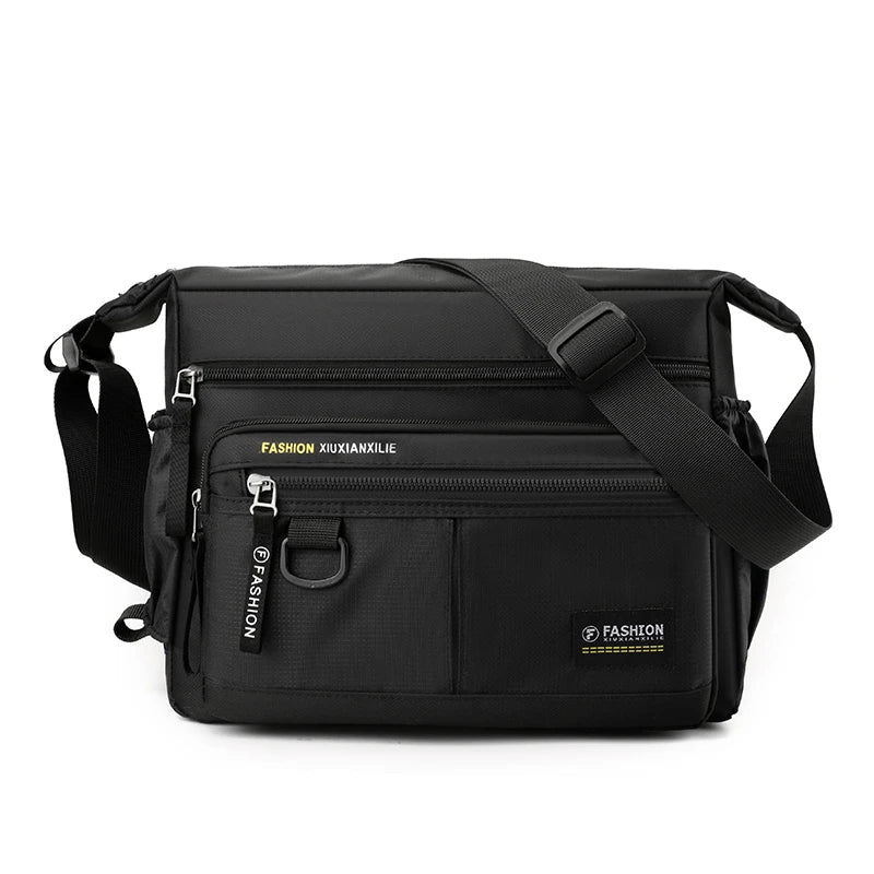Mens Casual Shoulder Messenger Bag Stylish Crossbody Satchel For Everyday Use