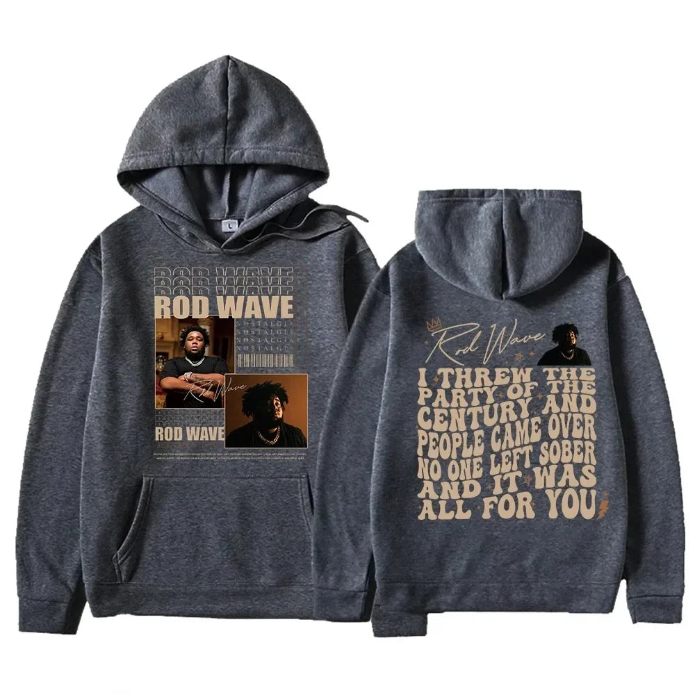 Music Fest Printed Cool Casual Cotton Hoodies