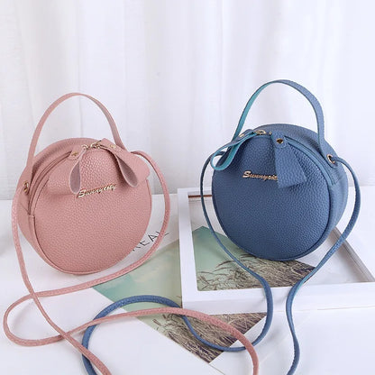 Womens Casual Circular Soft Handbags